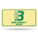 Bronx Community College Broncos Metal Auto Tag