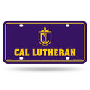 California Lutheran Kingsmen Metal Auto Tag