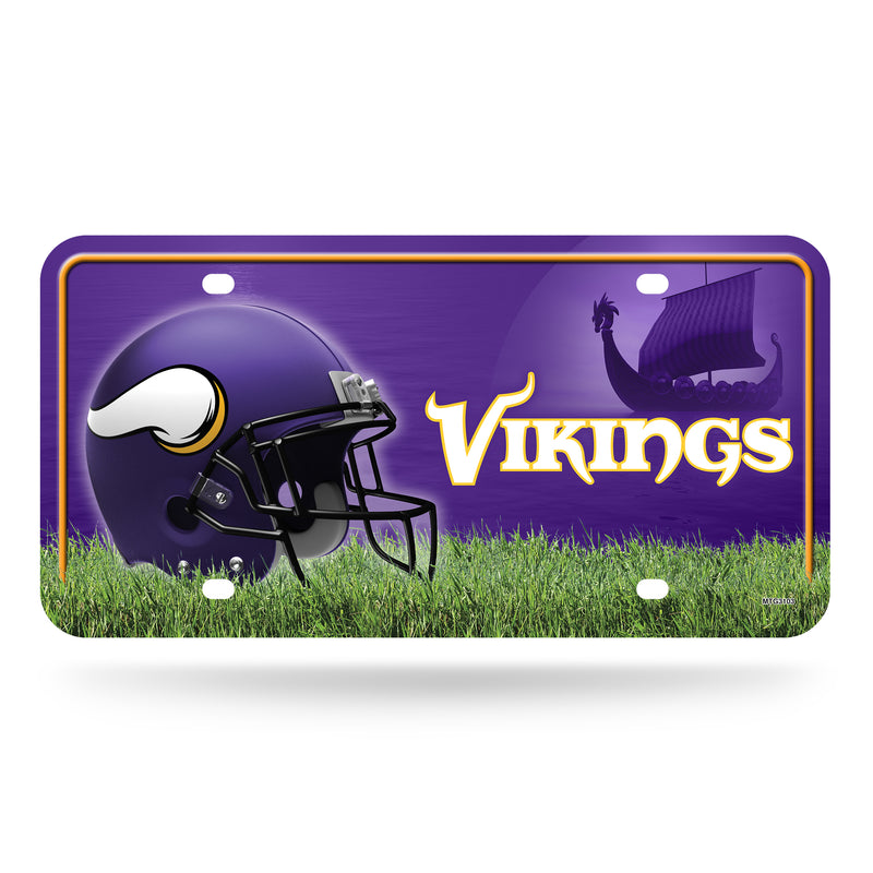 Vikings Primary Logo Metal Tag