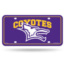 Kansas Wesleyan Coyotes Metal Auto Tag