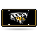 Towson Tigers Metal Auto Tag