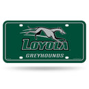 Loyola Maryland Greyhounds Metal Auto Tag
