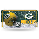 Packers Snow Version Primary Logo Metal Tag