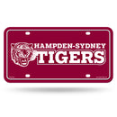 Hampden-Sydney Tigers Metal Auto Tag
