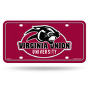 Virginia Union Panthers Metal Auto Tag