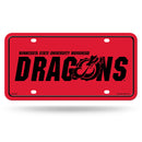 Minnesota State–Moorhead Dragons Metal Auto Tag