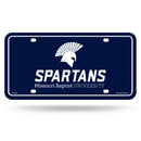 Missouri Baptist Spartans Metal Auto Tag