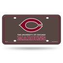 Chicago Maroons Metal Auto Tag