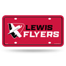 Lewis University Flyers Metal Auto Tag