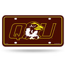 Quincy Hawks Metal Auto Tag