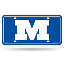 Millikin Big Blue Metal Auto Tag