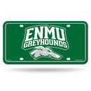 Eastern New Mexico Greyhounds Metal Auto Tag