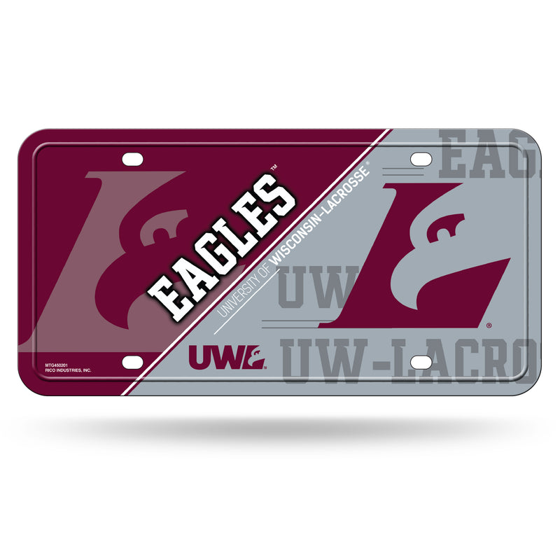 Wisconsin - Lacrosse Metal Tag