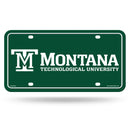 Montana Tech Orediggers Metal Auto Tag