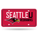 Seattle Redhawks Metal Auto Tag