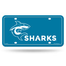 Hawaii Pacific Sharks Metal Auto Tag