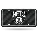 Nets - Carbon Fiber Design - Metal Auto Tag