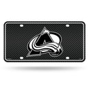 Avalanche - Carbon Fiber Design - Metal Auto Tag