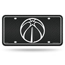 Wizards - Carbon Fiber Design - Metal Auto Tag