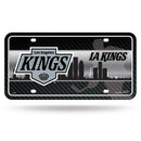 Los Angeles Kings Metal Auto Tag
