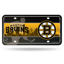 Boston Bruins Metal Auto Tag