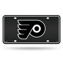 Flyers - Carbon Fiber Design - Metal Auto Tag
