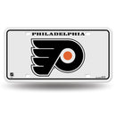 Flyers Logo/City Metal Tag White