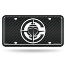 Clippers - Carbon Fiber Design - Metal Auto Tag