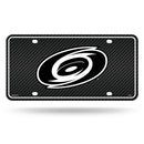 Hurricanes - Carbon Fiber Design - Metal Auto Tag