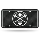 Nuggets - Carbon Fiber Design - Metal Auto Tag