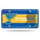 St. Louis Blues Metal Auto Tag