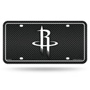 Rockets - Carbon Fiber Design - Metal Auto Tag