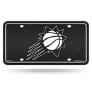 Suns - Carbon Fiber Design - Metal Auto Tag