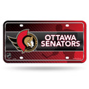 Ottawa Senators Metal Auto Tag