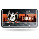 Anaheim Ducks Metal Auto Tag