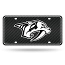 Predators - Carbon Fiber Design - Metal Auto Tag