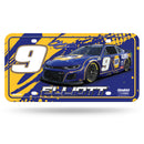 Chase Elliott Metal Auto Tag - Car Art
