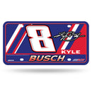 Kyle Busch Metal Auto Tag