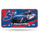Kyle Larson Metal Auto Tag - Car Art
