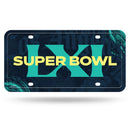 Super Bowl LXI Generic Metal Auto Tag