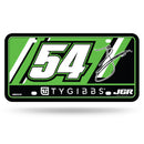 Ty Gibbs Metal Auto Tag