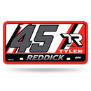 Tyler Reddick Metal Auto Tag