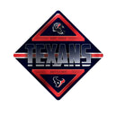 Houston Texans Metal Wall Sign (16.5 X 16.5")