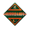 Miami University Metal Wall Sign 16.5 X 16.5