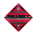 Georgia University Metal Wall Sign 16.5 X 16.5