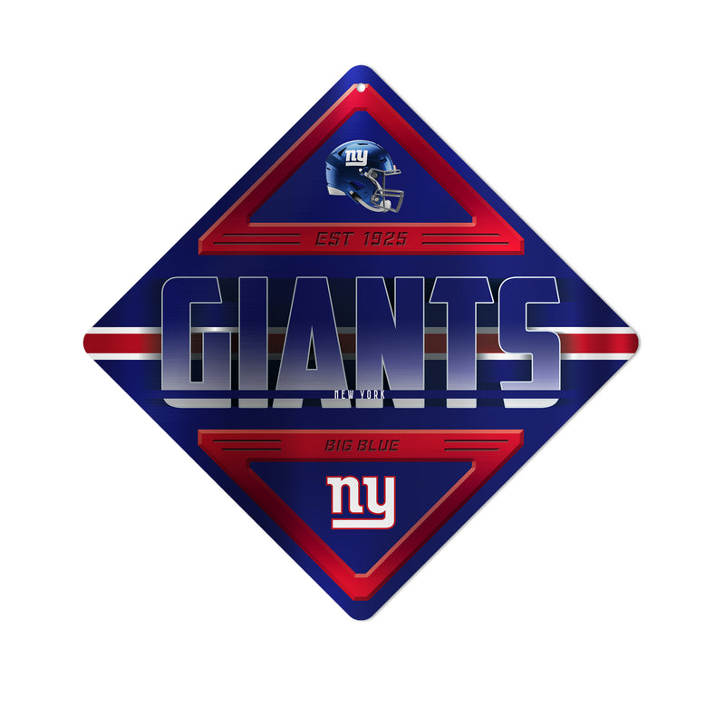 Giants - NY Metal Wall Sign 16.5 X 16.5