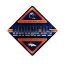 Broncos Metal Wall Sign 16.5 X 16.5