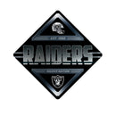 Raiders Metal Wall Sign 16.5 X 16.5