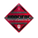 Indiana University Metal Wall Sign 16.5 X 16.5