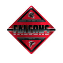 Falcons Metal Wall Sign 16.5 X 16.5